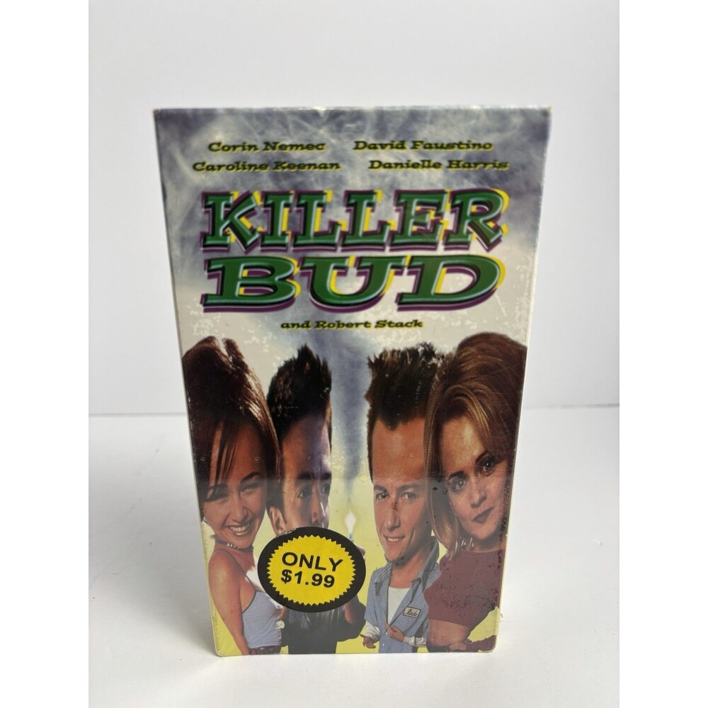 Killer Bud VHS Comedy David Faustino Comedy SEALED Extremely RARE